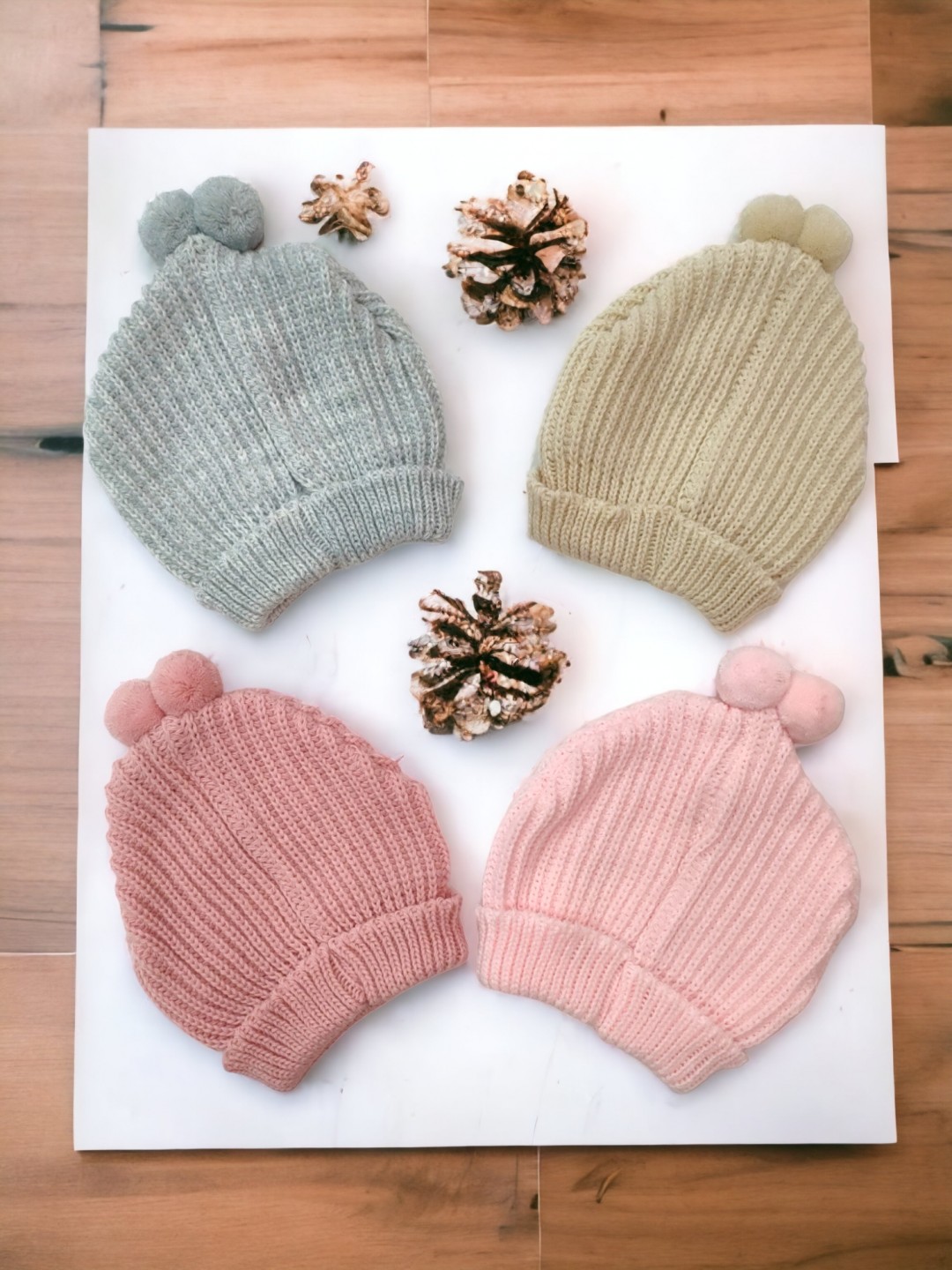 Cappelli invernali da 0 a 12 mesi neonato